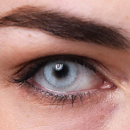 Lentilles de couleur naturelle Gris Perle Mood Lentilles