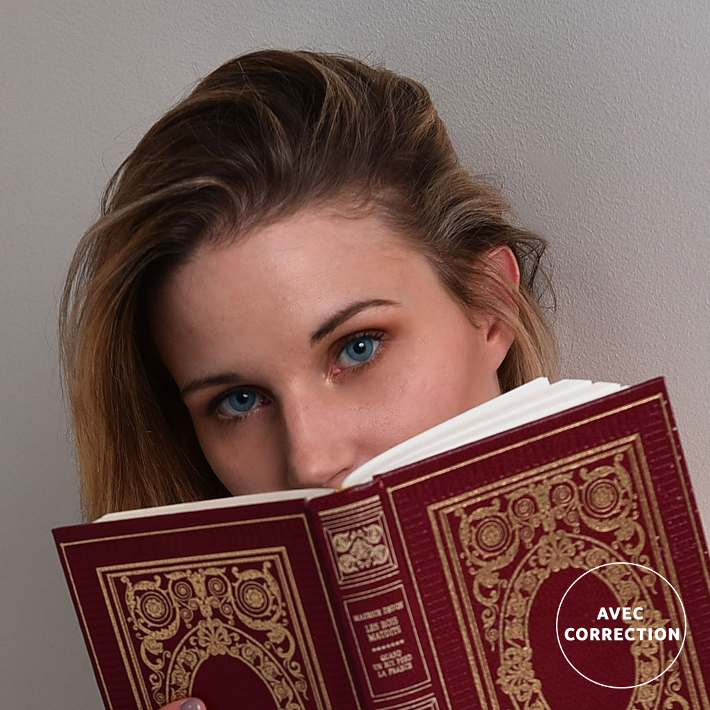 Lentilles de couleur Bleu ciel avec correction - 3 mois