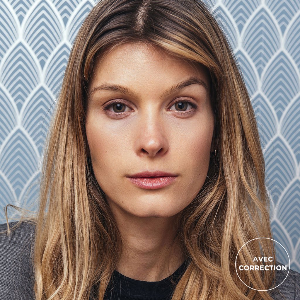 Lentilles de couleur Marron Noisette avec correction - 3 mois