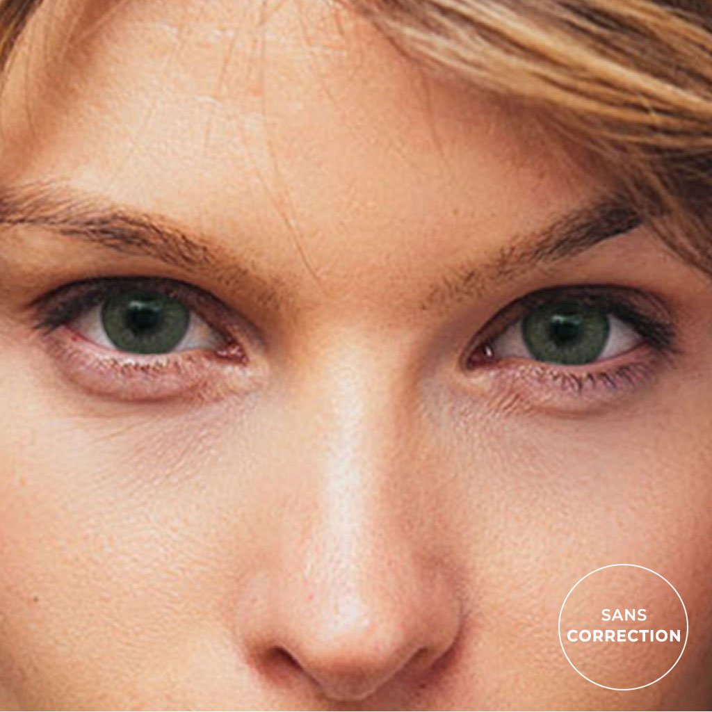 Lentilles de couleur Vert jade - 3 mois